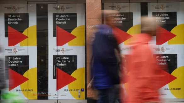 Die diesj&auml;hrigen zentralen Feierlichkeiten finden in Halle statt. - &copy; dpa