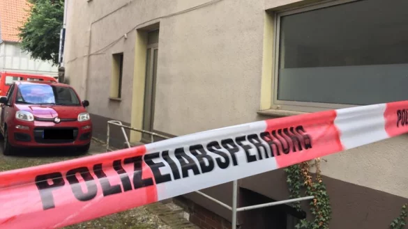 Brandanschlag auf Lemgoer Fl&uuml;chtlingsunterkunft in der Breiten Stra&szlig;e. - &copy; Till Brand