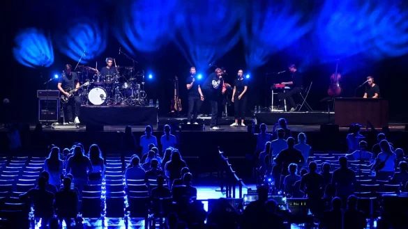 Experiment - Konzert unter Corona-Bedingungen - &copy; Foto: Hendrik Schmidt/dpa-Zentralbild/ZB