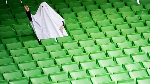 Geisterspiel - &copy; Foto: Georg Hochmuth/APA/dpa