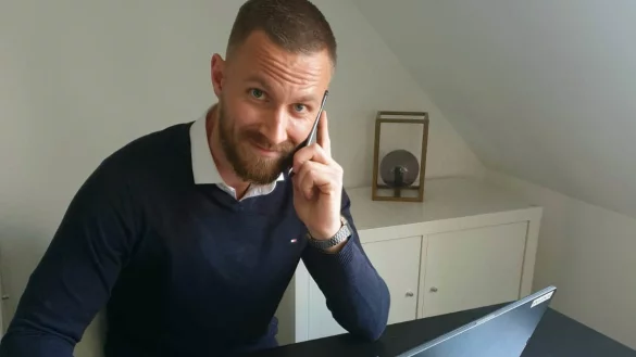 Begutachtung aus dem Homeoffice ist zwar schwieriger, aber es funktioniert, sagt Bastian Ortmeyer vom medizinischen Dienst. Der Fragebogen hilft dabei.&nbsp; - &copy; Bastian Ortmeyer