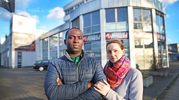 Kwane-D. Kwarteng und seine Freundin Anna Karsten erleben oft Alltagsrassismus. - &copy; Sarah Jonek