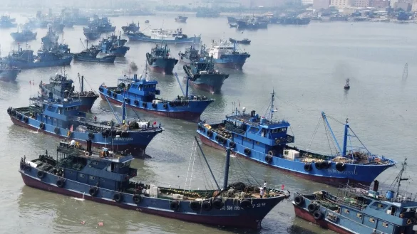 Fischfang - &copy; Foto: -/kyodo/dpa