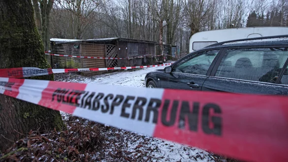 Der Tatort auf dem Campingplatz "Eichwald" in L&uuml;gde-Elbrinxen im Februar 2019. Hier sind &uuml;ber Jahrzehnte hinweg Kinder missbraucht worden. - &copy; Archivfoto: Vera Gerstendorf-Welle