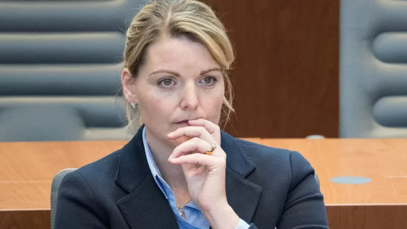 Christina Schulze F&ouml;cking (CDU), Nordrhein-Westfalens Umwelt- und Agrarministerin, tritt zur&uuml;ck. - &copy; Federico Gambarini/dpa