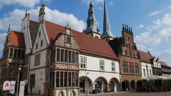 Im Rathaus der Stadt tagen die Politiker. Und immer wieder kommt es dabei auch zu Auseinandersetzungen mit der Verwaltung. - &copy; Alte Hansestadt Lemgo