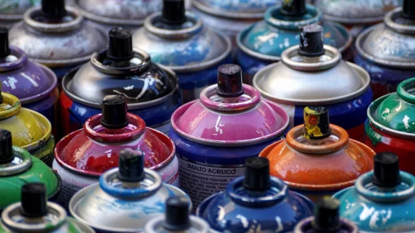 Unbekannte haben in Lemgo das B&uuml;ro von CDU und FDP beschmiert. - &copy; Symbolfoto: Pixabay/Susanne Jutzeler