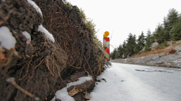 Ein Erdrutsch auf der Gausek&ouml;te. - &copy; Vera Gerstendorf-Welle