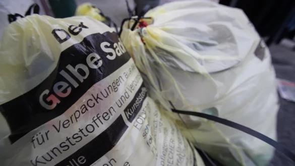 Gelbe S&auml;cke f&uuml;r die Kalletaler. - &copy; Jens Rademacher