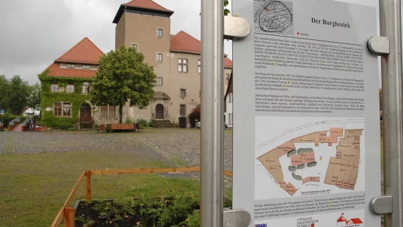 Markantes Bauwerk: Die Burg Horn und die Nebengebäude dürfen derzeit nicht betreten werden. Dort haben sich Flöhe breit gemacht. Das hat Folgen für Teile der Stadtverwaltung, den Heimatverein, die Polizei und für Brautpaare. Archivfoto: Manfred Brinkmeier - © Manfred Brinkmeier