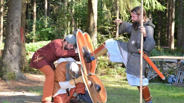 Wikingertage im Arch&auml;ologischen Freilichtmuseum Foto: Karin Prignitz - &copy; Karin Prignitz