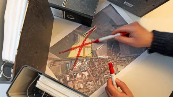 Die Gegner des Gewerbegebiets Balbrede w&uuml;rden erneut vor Gericht ziehen.&nbsp; - &copy; Bernhard Preuss