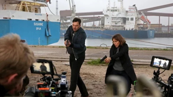 Polizeiruf 110 - &copy; Foto: Bernd W&uuml;stneck/dpa