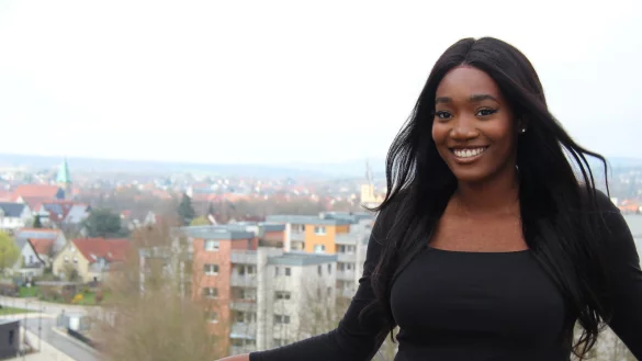 Mit der 21-jährigen Studentin Lydwine Nitidem ist Lemgo erstmals in der Casting- und Unterhaltungsshow „Germanys Next Topmodel“ auf „ProSieben“ vertreten. - © Till Brand