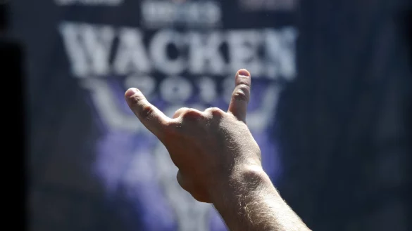 Heavy-Metal-Festival Wacken - &copy; Foto: Carsten Rehder/dpa/Archivbild