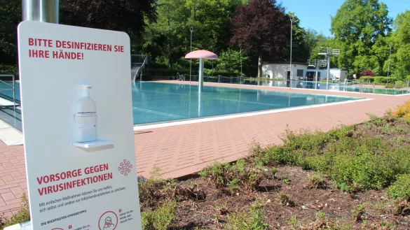 Das Freibad Blomberg startet am Samstag in die Badesaison. - &copy; Seda Hagemann