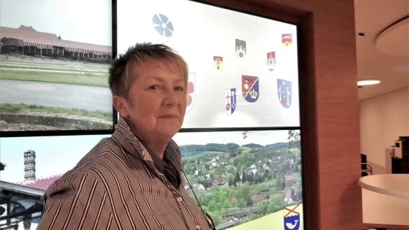 Landratskandidatin Ursula Jacob-Reisinger. - &copy; Astrid Sewing