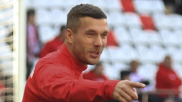 Lukas Podolski - &copy; Foto: -/AP/dpa