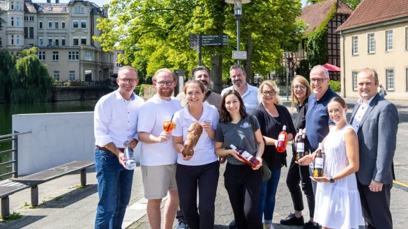 Die Detmolder Werbegemeinschaft "Die Händler" freut sich auf ein entspanntes Fest zum Genießen. - © Werbegemeinschaft Detmold