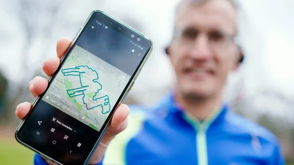 Figurenl&auml;ufer Norbert Asprion - &copy; Foto: Uwe Anspach/dpa