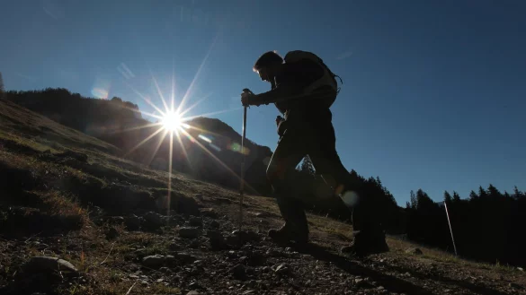 Bergwandern - &copy; Foto: Wolfgang Kumm