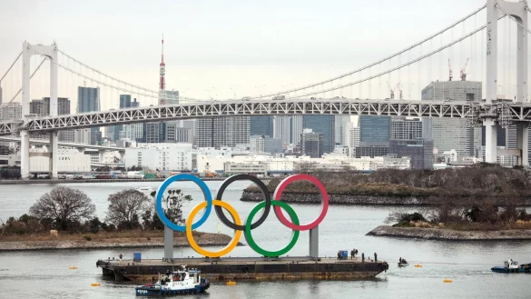 Olympische Ringe - &copy; Foto: Jae C. Hong/AP/dpa