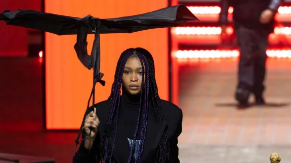 Liliana auf der Berliner Fashion Week bei ihrem Auftritt f&uuml;r "About You". - &copy; ProSieben/Richard H&uuml;bner