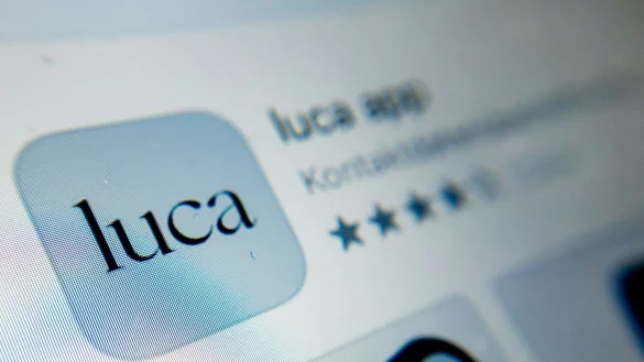 Luca-App - &copy; Foto: Christoph Soeder/dpa