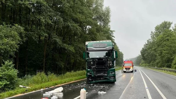 Unfall B1 - 01082022 - © Freiwillige Feuerwehr Schlangen