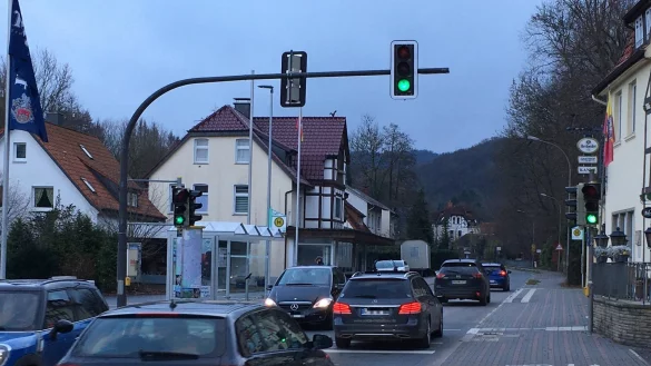 Seitdem die Gausek&ouml;te ge&ouml;ffnet ist, rollt der Berufsverkehr wieder durch Berlebeck.&nbsp; - &copy; Jana Beckmann