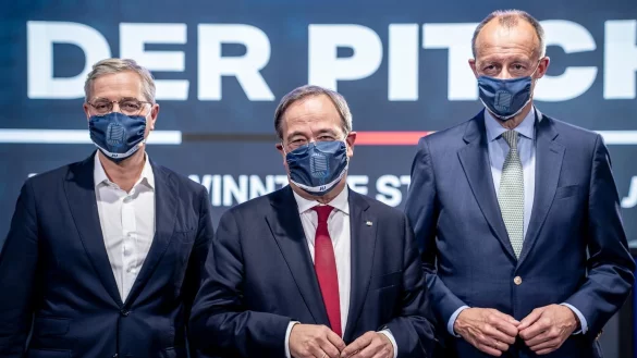 Kandidaten f&uuml;r den CDU-Vorsitz - &copy; Foto: Michael Kappeler/dpa-pool/dpa/Archiv