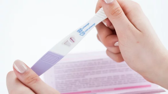 Schwangerschaftstest - &copy; Foto: Christin Klose
