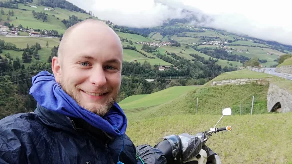 Die Hauptst&auml;dte der L&auml;nder, durch die Philip Rubart gefahren ist, waren seine Orientierungspunkte. - &copy; Philip Rubart