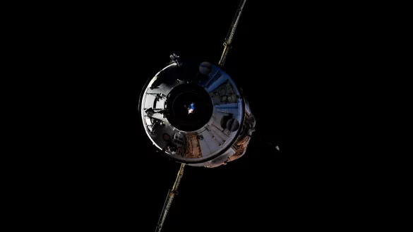 Neues Labor an ISS angekommen - &copy; Foto: Oleg Novitsky/Roscosmos Space Agency Press Service/dpa