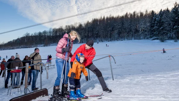 Ob der Skilift in Holzhausen auch in Betrieb genommen werden kann, entscheidet der Club kurzfristig. - &copy; Archivfoto: Torben Gocke