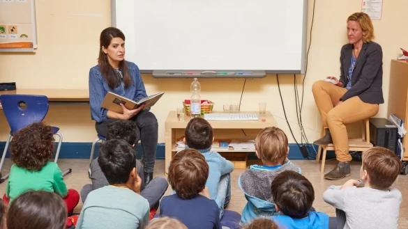 Bundesweiter Vorlesetag - &copy; Foto: Georg Wendt/dpa