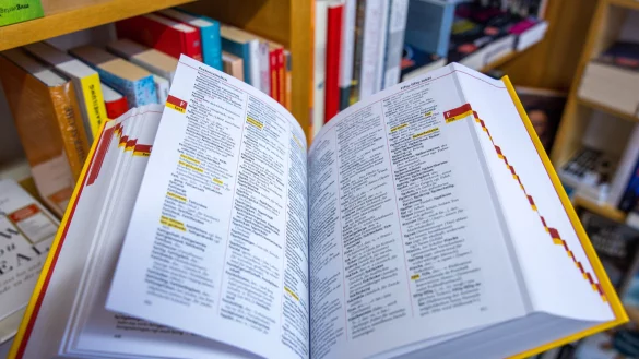 Im Duden ist auch die Standardaussprache aller W&ouml;rter geregelt. - &copy; picture alliance/dpa