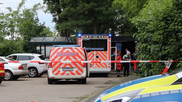 55-Jähriger bei Messerattacke getötet - © Foto: --/Nord-West-Media TV & Nachrichten GmbH/dpa