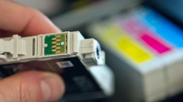 Patronen eines Tintenstrahldruckers - &copy; Foto: Andrea Warnecke