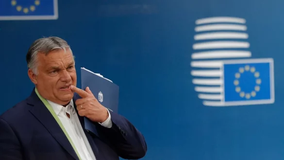 Viktor Orban - © Foto: Olivier Matthys/Pool AP/dpa