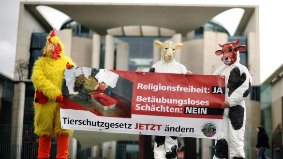 Protest gegen Sch&auml;chten - &copy; Foto: Michael Hanschke