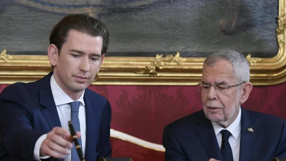 Vereidigung von &Ouml;sterreichs neuer Regierung - &copy; Foto: Hans Klaus Techt/APA/dpa