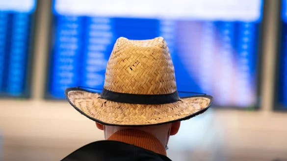 Hamburger Flughafen - &copy; Foto: Jonas Walzberg/dpa
