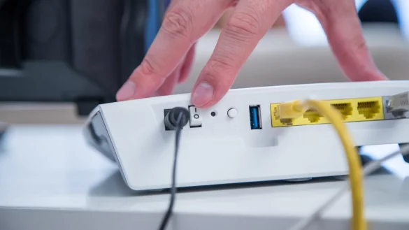 Router - &copy; Foto: Christin Klose/dpa-tmn