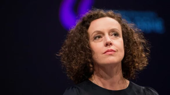 Maria Schrader 2016 beim Literaturfestival Lit.Cologne in Köln. - © Rolf Vennenbernd