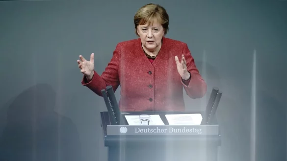 Angela Merkel - &copy; Foto: Kay Nietfeld/dpa