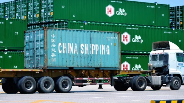 Container - &copy; Foto: Uncredited/CHINATOPIX/AP/dpa