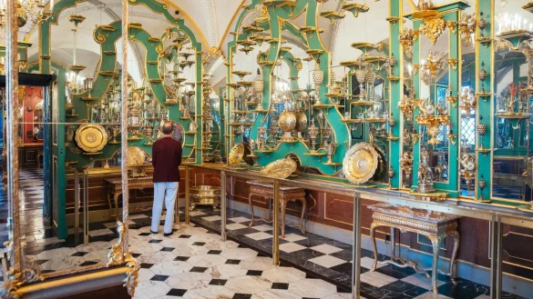 Einbruch in Schatzkammer - &copy; Foto: Oliver Killig/dpa-Zentralbild/dpa