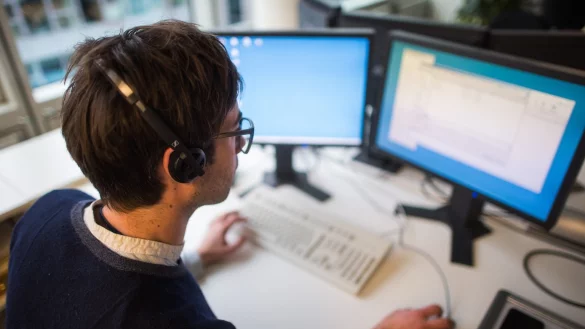 Digitalisierte Arbeit - &copy; Foto: Lukas Schulze