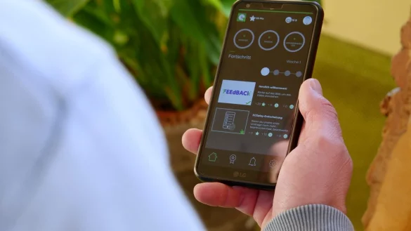 Mit Hilfe der App &bdquo;ECOPlay" soll das Energiesparen in Fleisch und Blut &uuml;bergehen. F&uuml;nf Monate lang wird sie in 28 Haushalten in Lippe und europaweit getestet. - &copy; Kreis Lippe